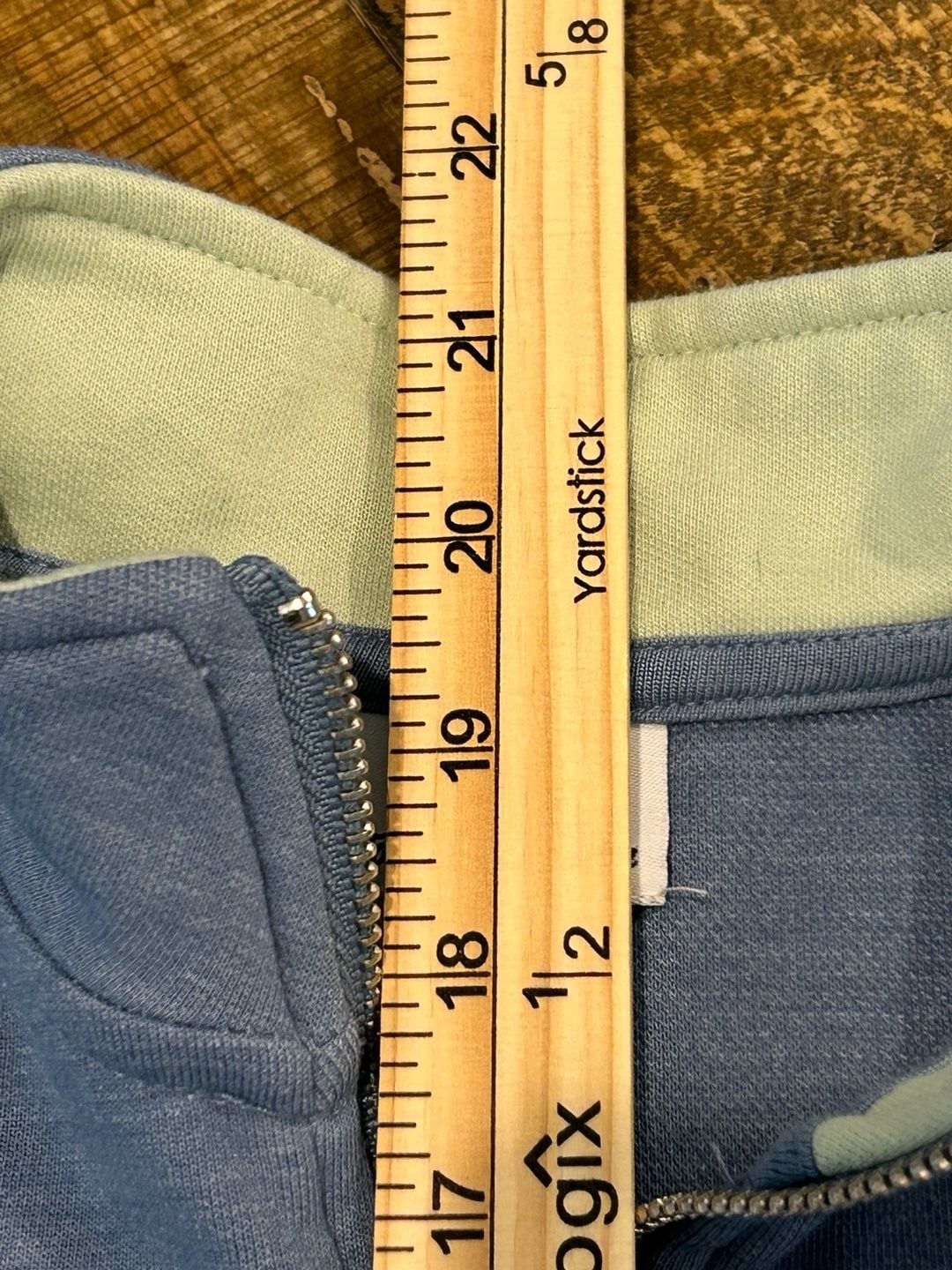 Tommy Bahama Quarter-Zip Pullover Size 8 Blue Striped LS Shirt 8