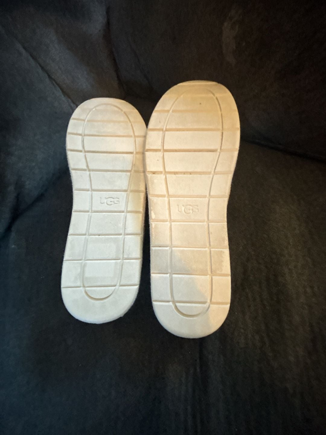UGG Delu Slip-On Size 9 Beige Canvas Espadrille Slide Shoes 7