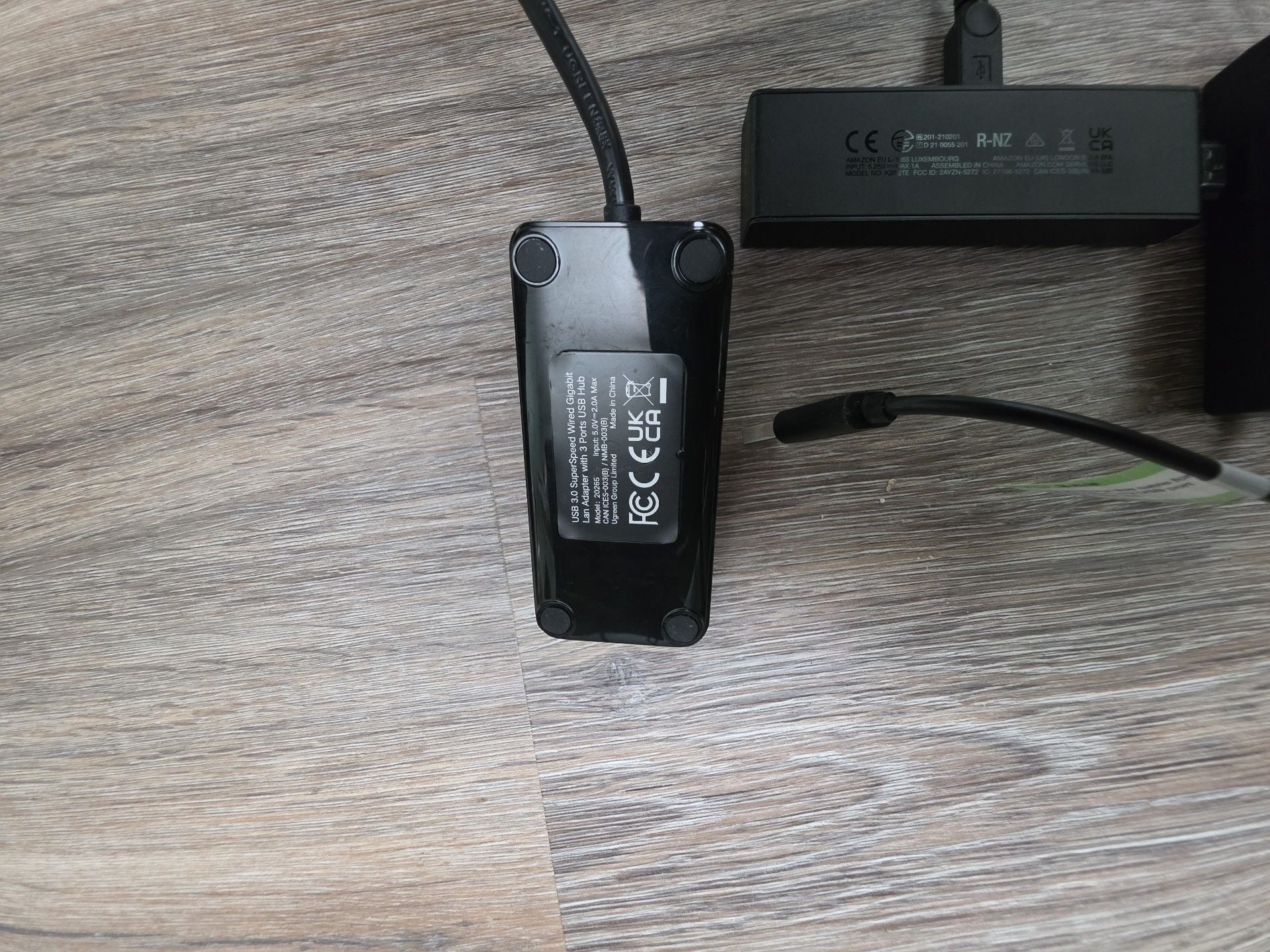 Amazon Fire TV Stick with Ugreen USB Hub and Mission Cables Power 5