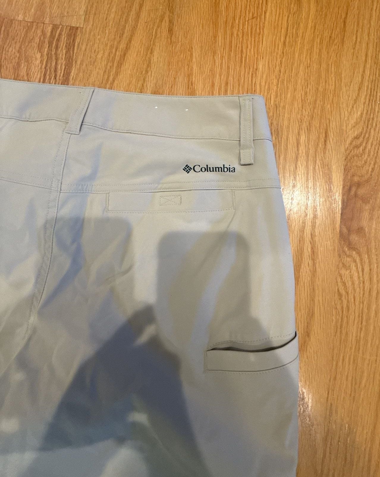 Columbia Hiking Pants Size 6 Regular Beige Stretch Outdoor 3