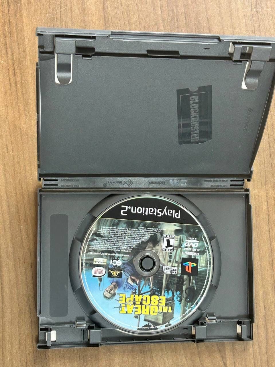 The Great Escape PS2 PlayStation 2 2003 Disc & Case No Manual NTSC-U/C 2