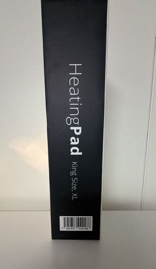 Portland Health Supply Co. Heating Pad King Size XL Tabby Gray 2