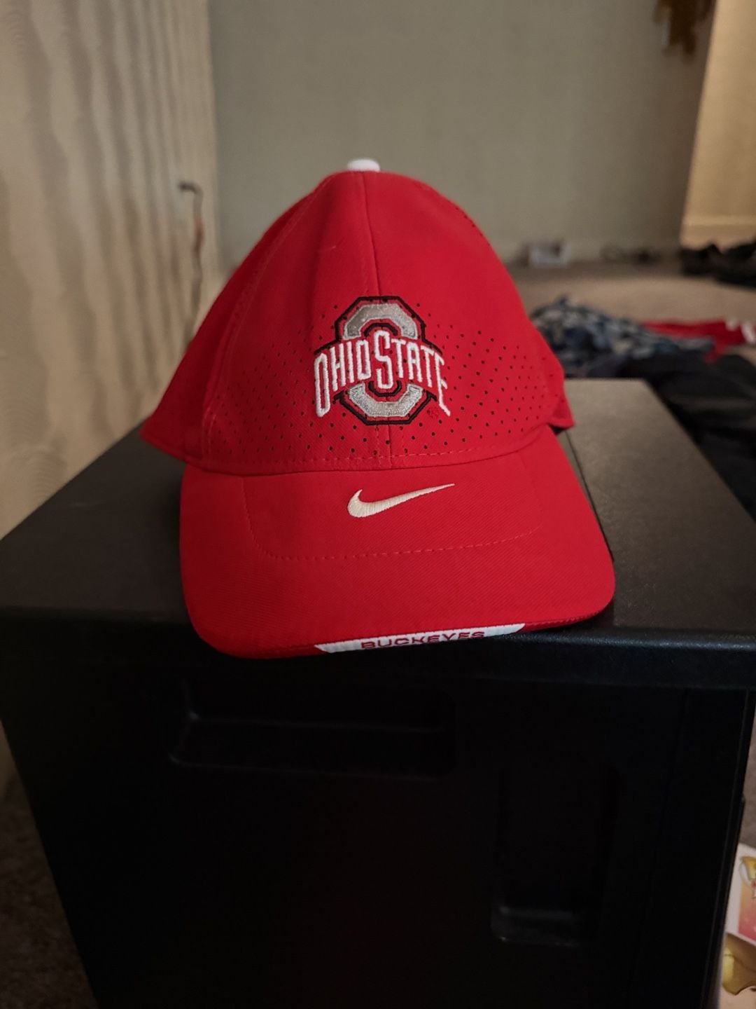 Nike Ohio State Buckeyes Hat Red Adjustable 2