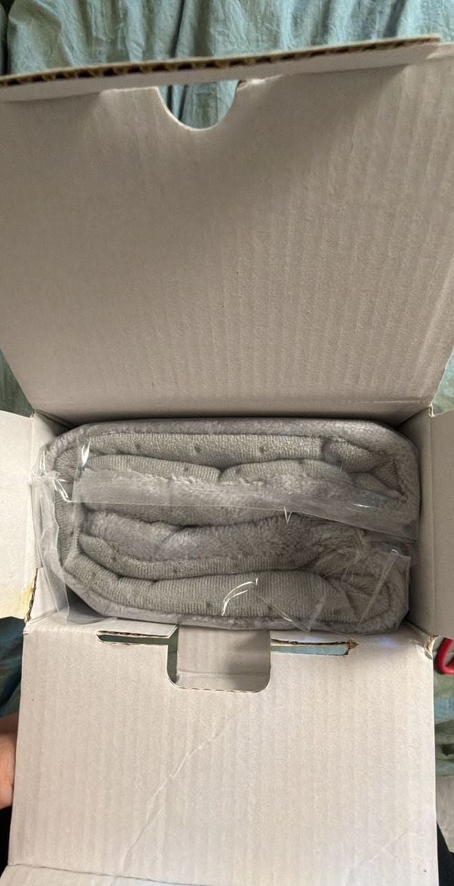 Portland Health Supply Co. Heating Pad King Size XL Tabby Gray 6