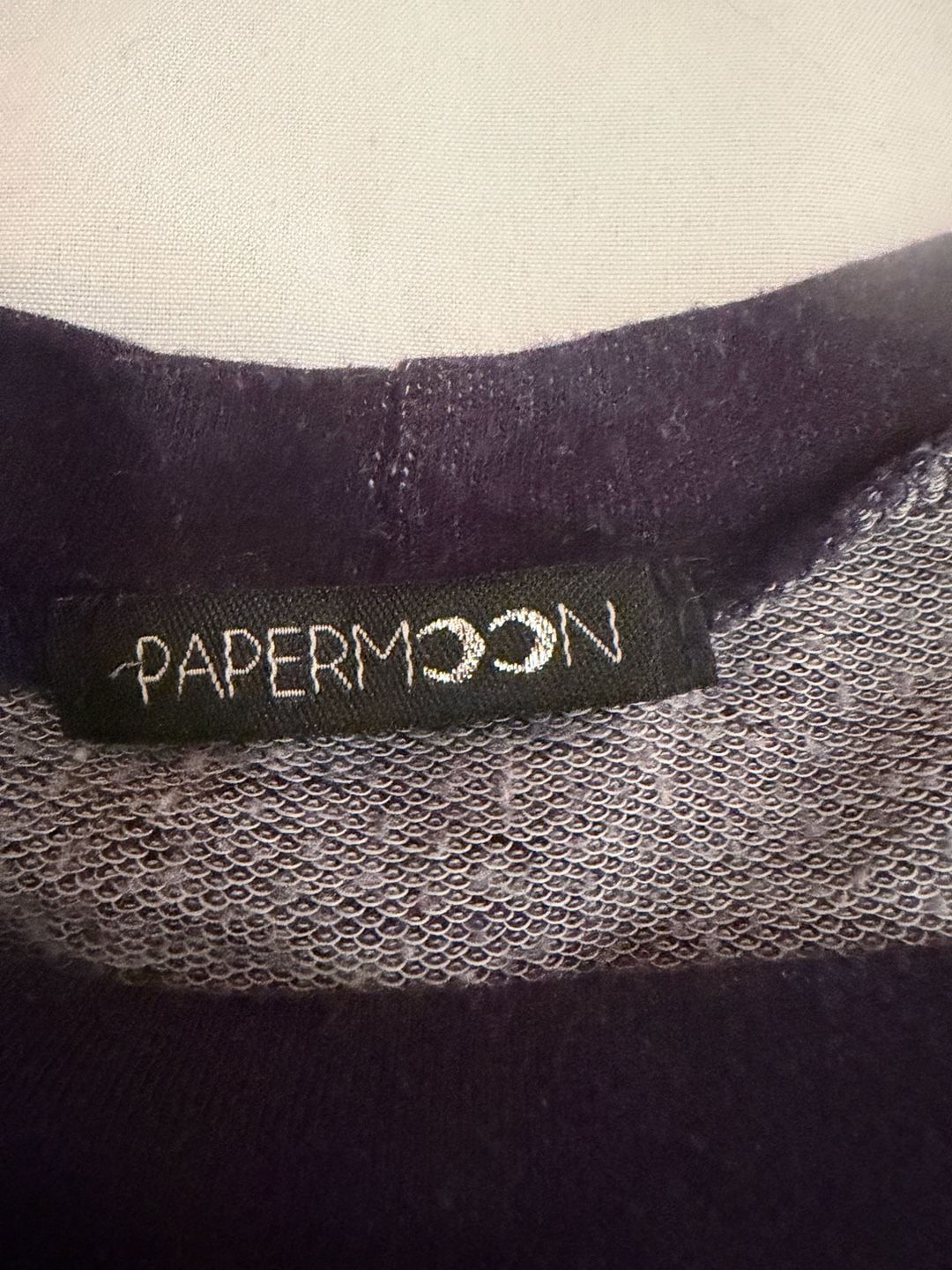 Papermoon Black Polka Dot Layered Top Shirt 4