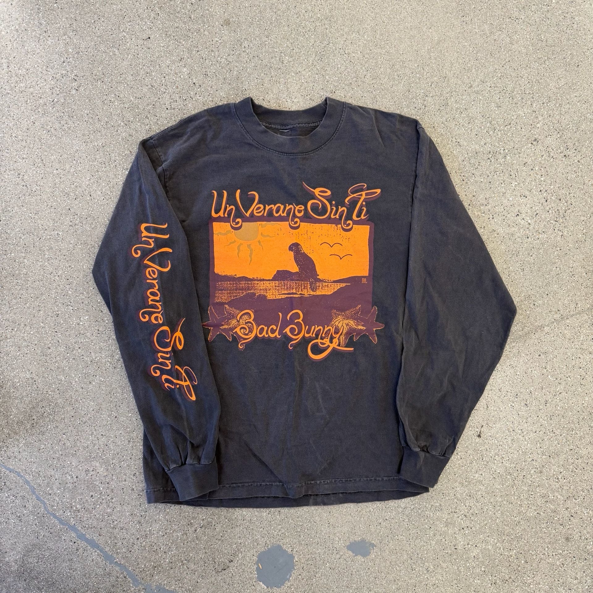 Bad Bunny Un Verano Sin Ti Long Sleeve Tour Shirt Small 2