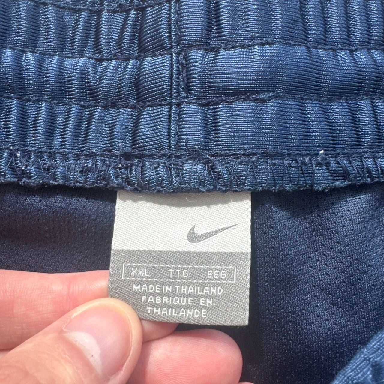 Nike Vintage Basketball Dazzle Shorts Blue White 4