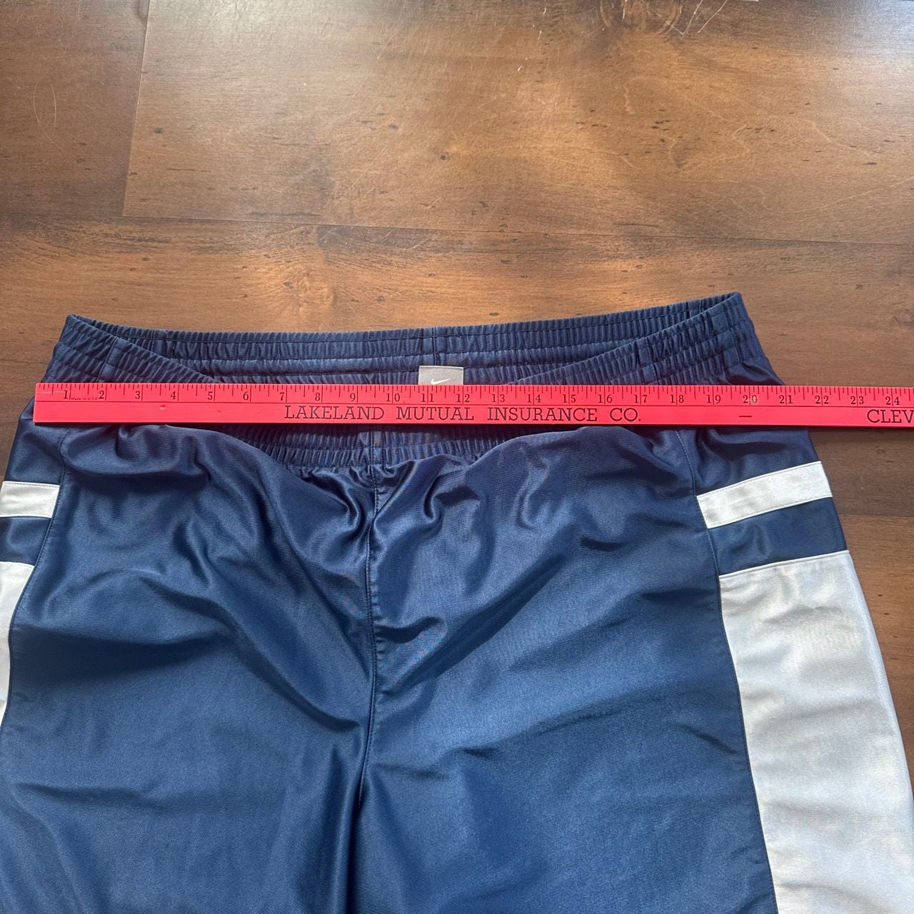 Nike Vintage Basketball Dazzle Shorts Blue White 6