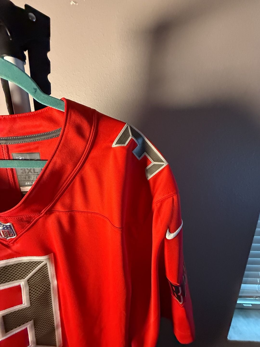 Nike Tampa Bay Buccaneers Jersey Size 3XL Red On Field Dri-Fit 8
