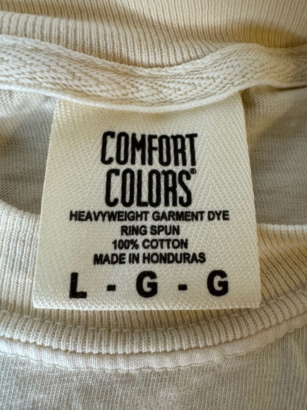 Comfort Colors Woodser Gamma Phi Beta T-Shirt Size Large 4