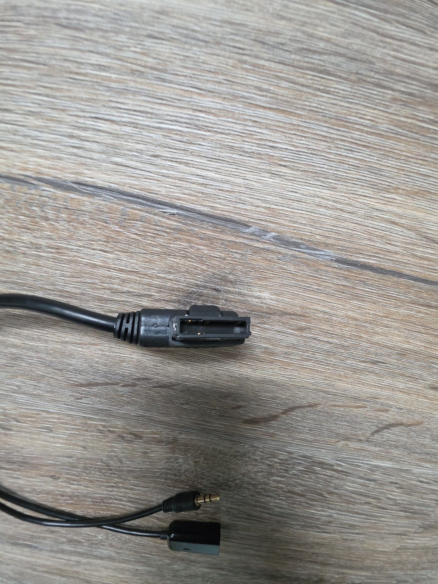 Audi Volkswagen AMI MMI Interface to 3.5mm AUX and USB Adapter Cable 3