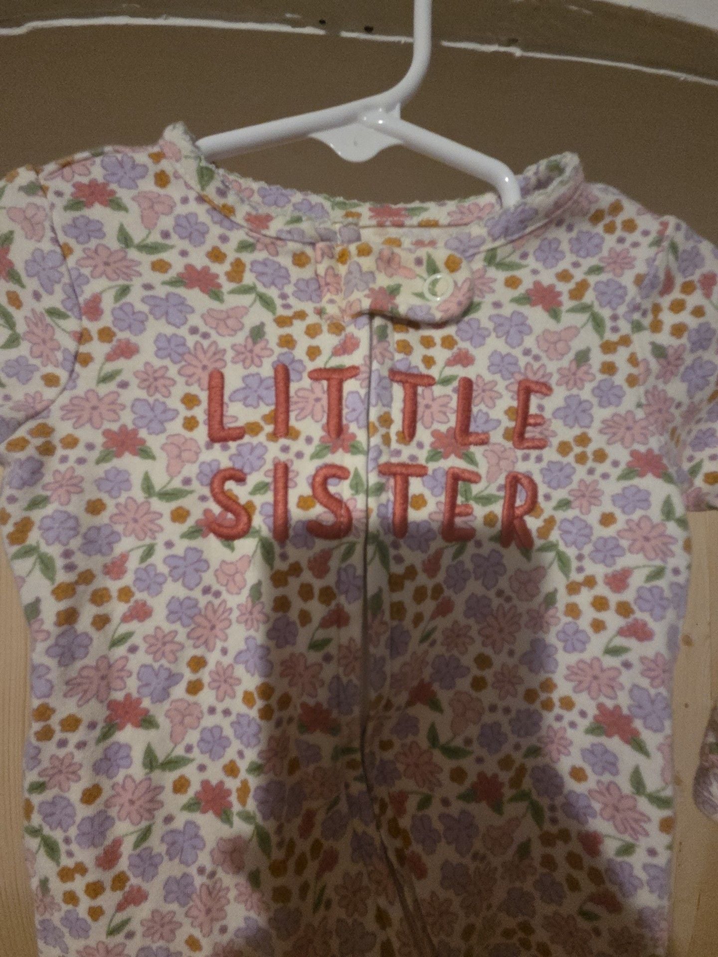 Carter's Just One You Footie 3M Floral 3