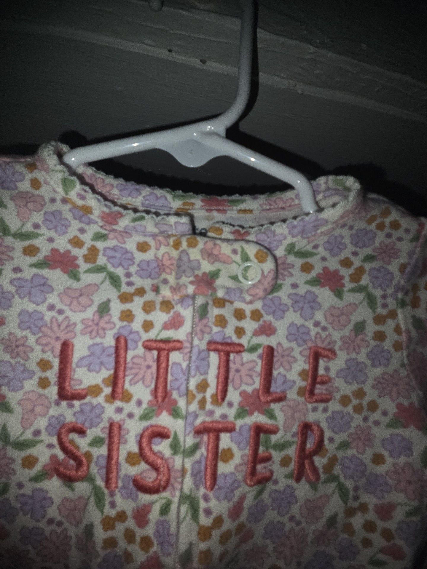 Carter's Just One You Footie 3M Floral 4