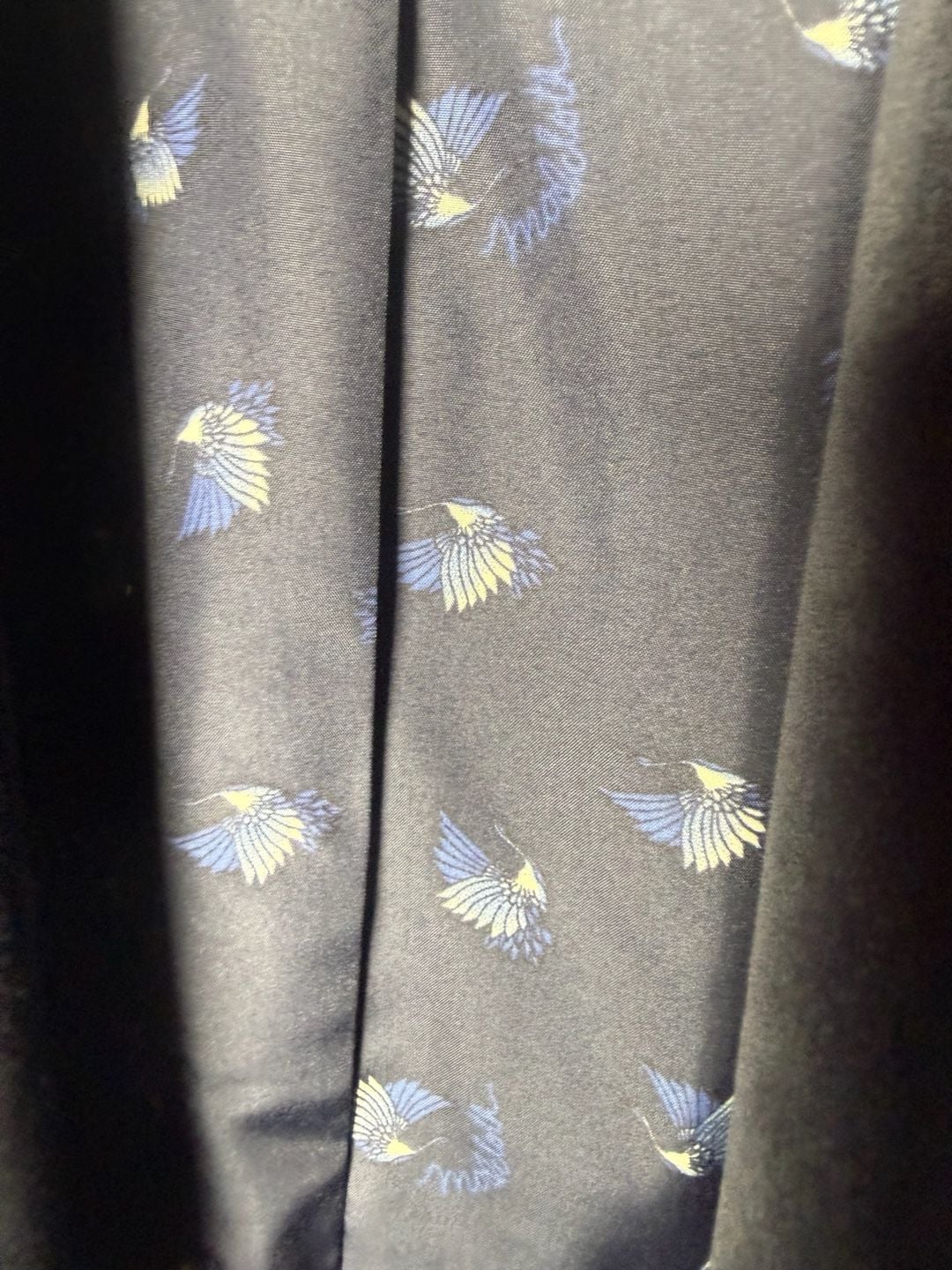ModCloth Navy Blue Velvet Blazer Size L 4