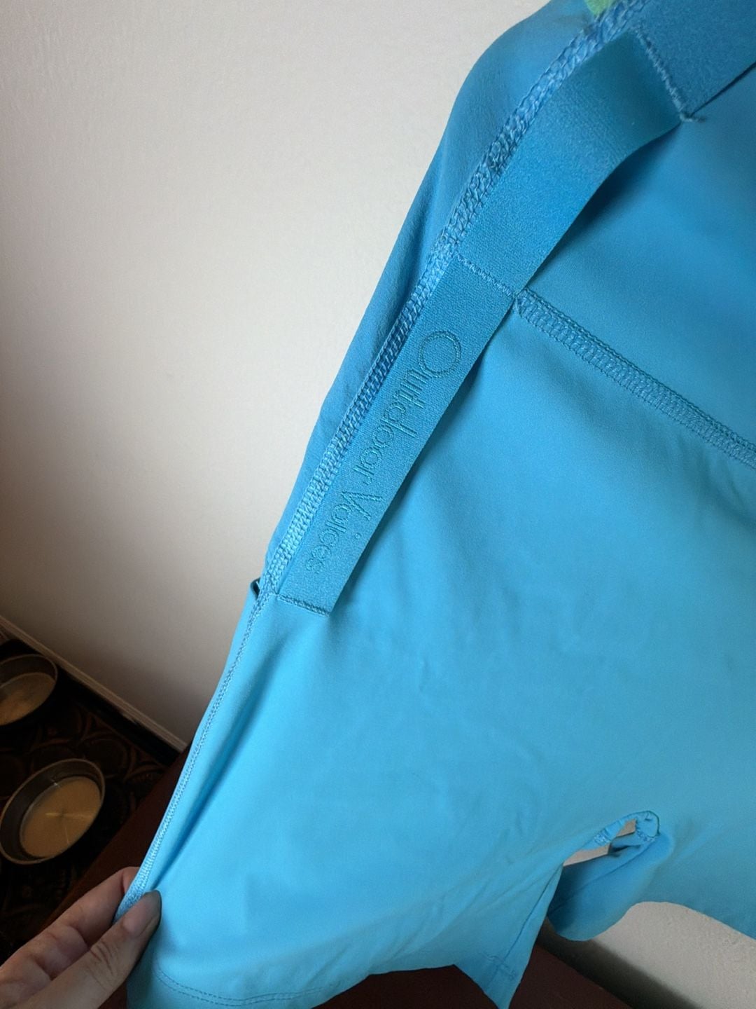 Outdoor Voices x Mickey & Co. Shorts Size XL Blue Mickey Snacks 8