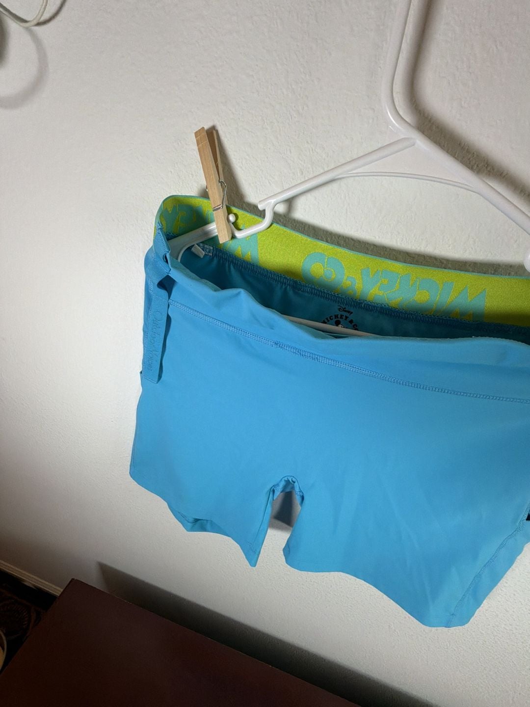 Outdoor Voices x Mickey & Co. Shorts Size XL Blue Mickey Snacks 9