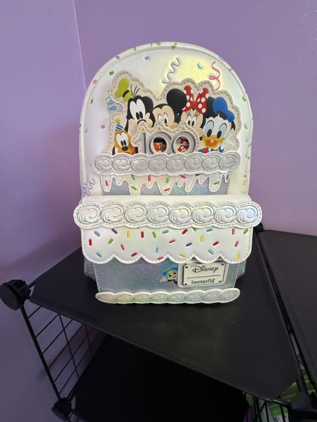 Loungefly Disney 100 Celebration Cake Mini Backpack 2