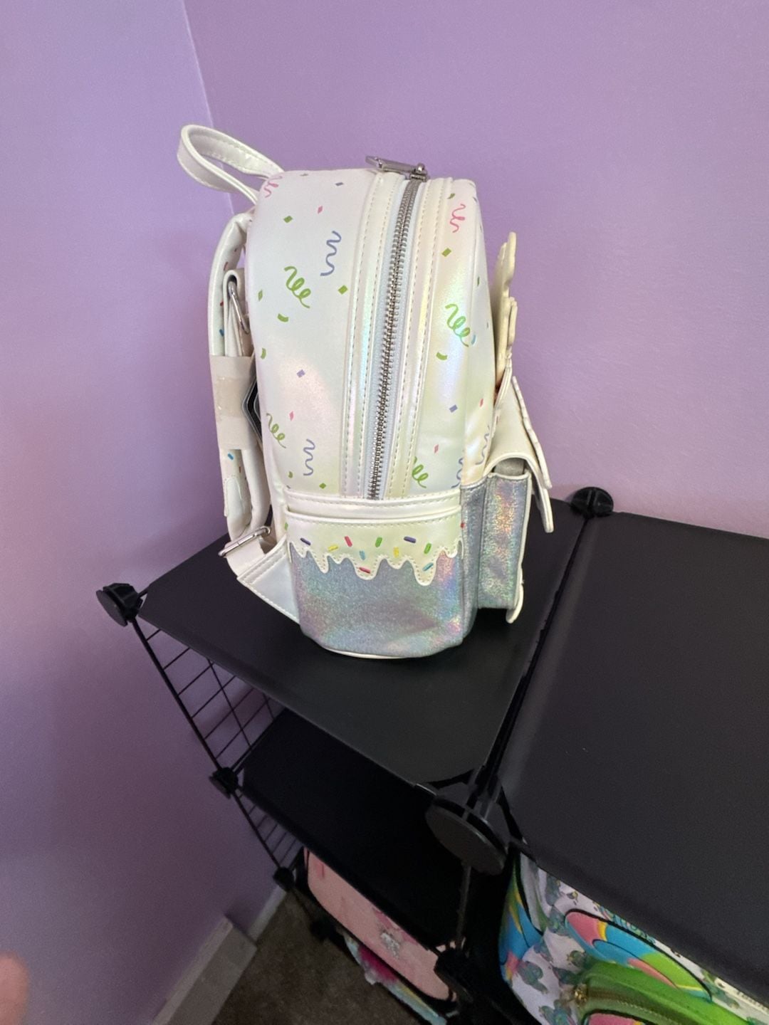 Loungefly Disney 100 Celebration Cake Mini Backpack 4