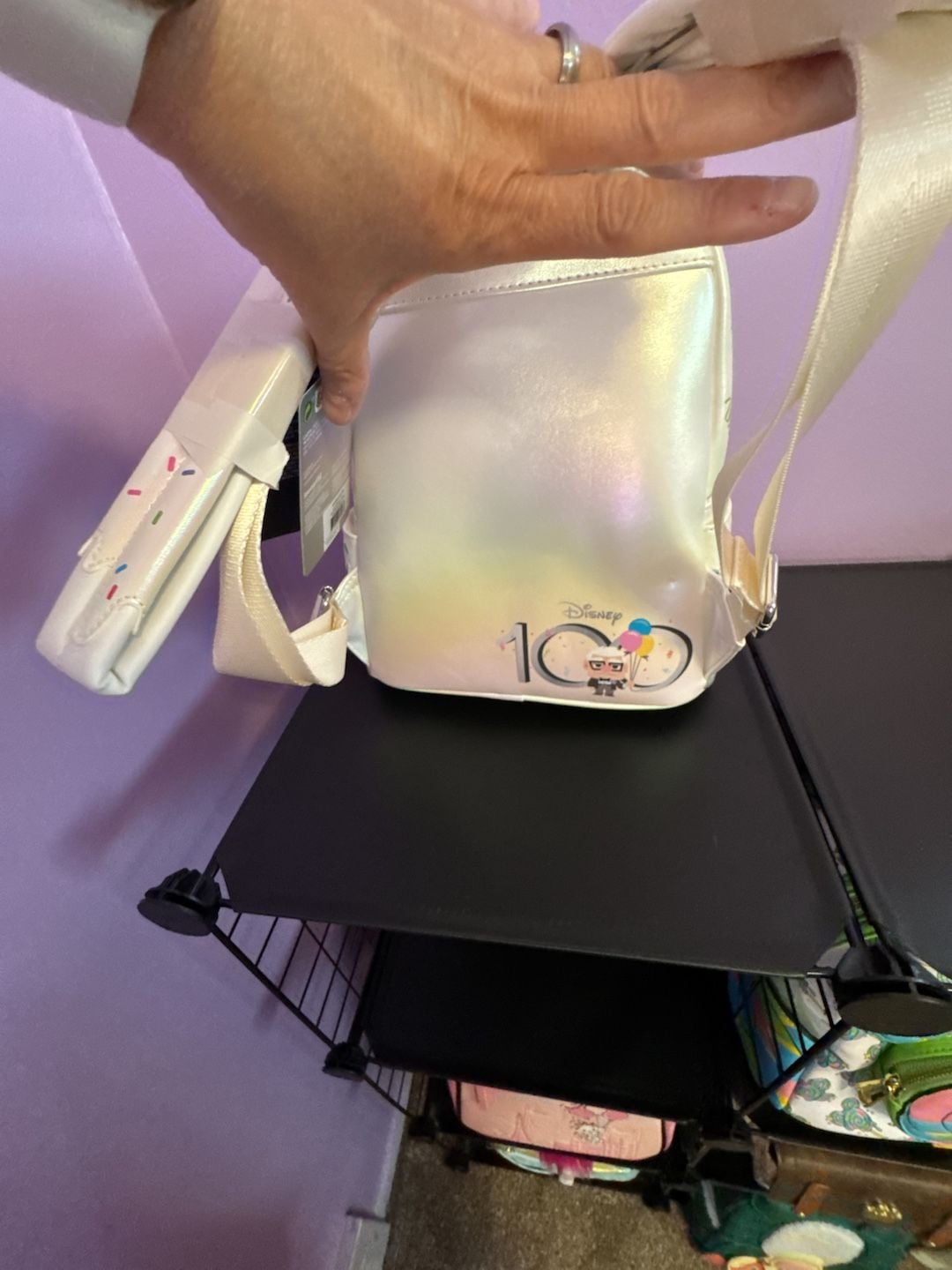 Loungefly Disney 100 Celebration Cake Mini Backpack 6