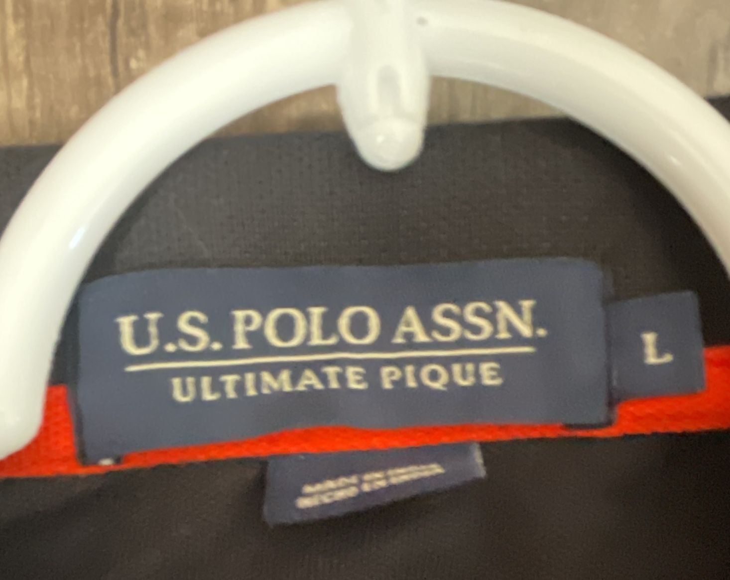U.S. Polo Assn. Ultimate Pique Polo Size L Black 3