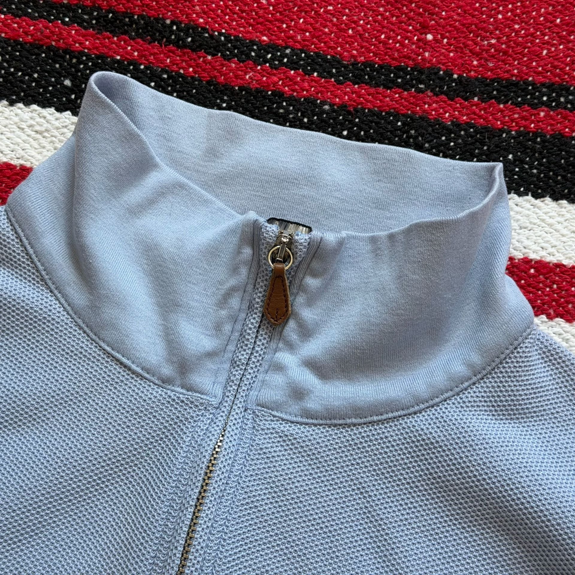 Rare Vintage Polo Ralph Lauren Thermal 1/4 Zip Sz L 5