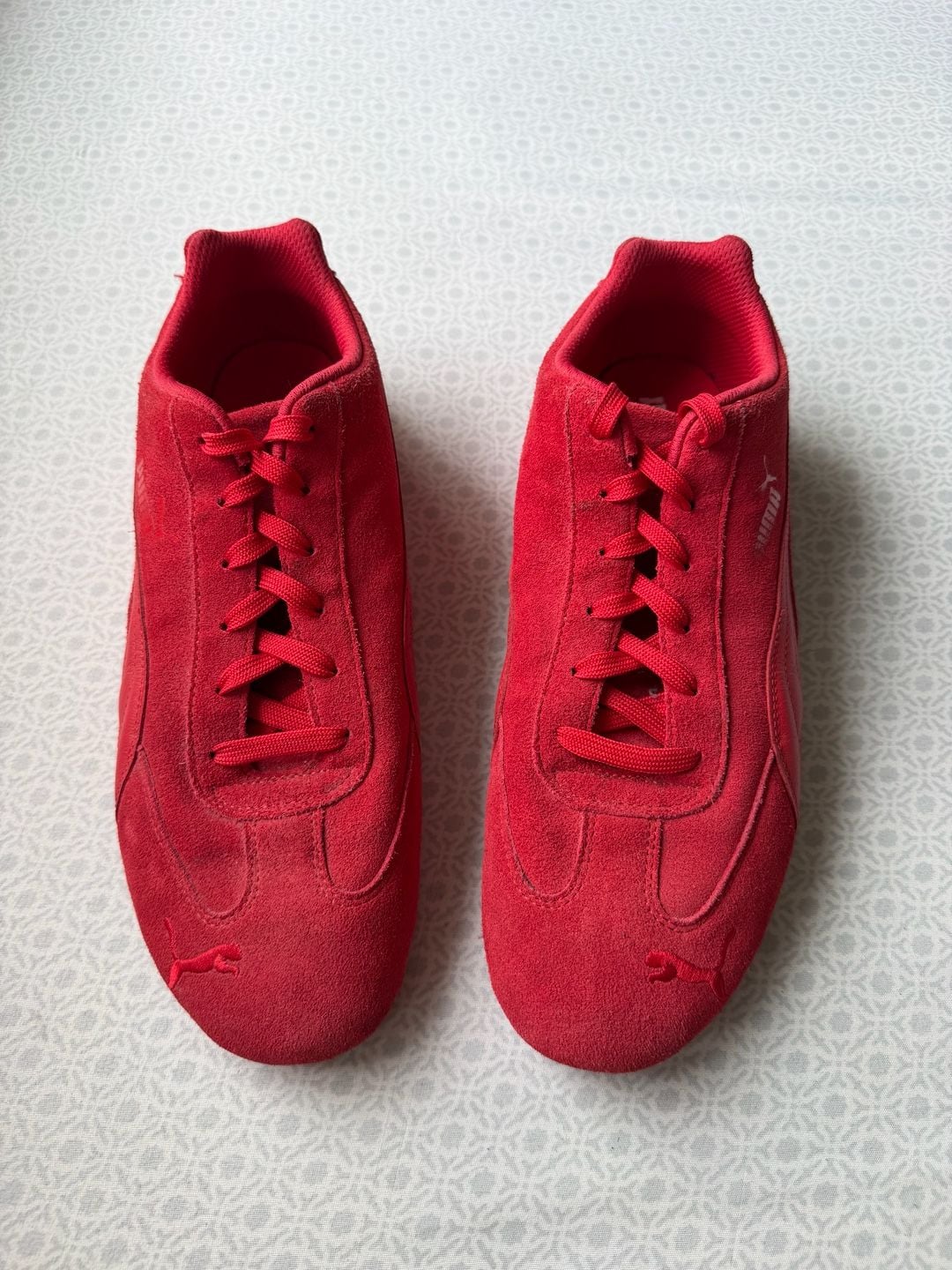 Puma Scuderia Ferrari Speedcat Red Suede Sneakers 2