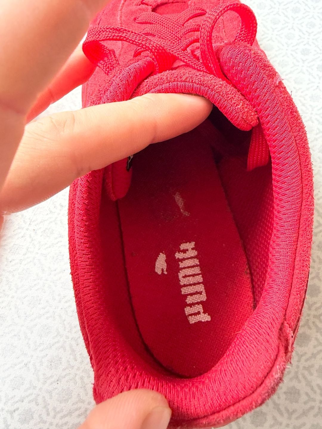 Puma Scuderia Ferrari Speedcat Red Suede Sneakers 7