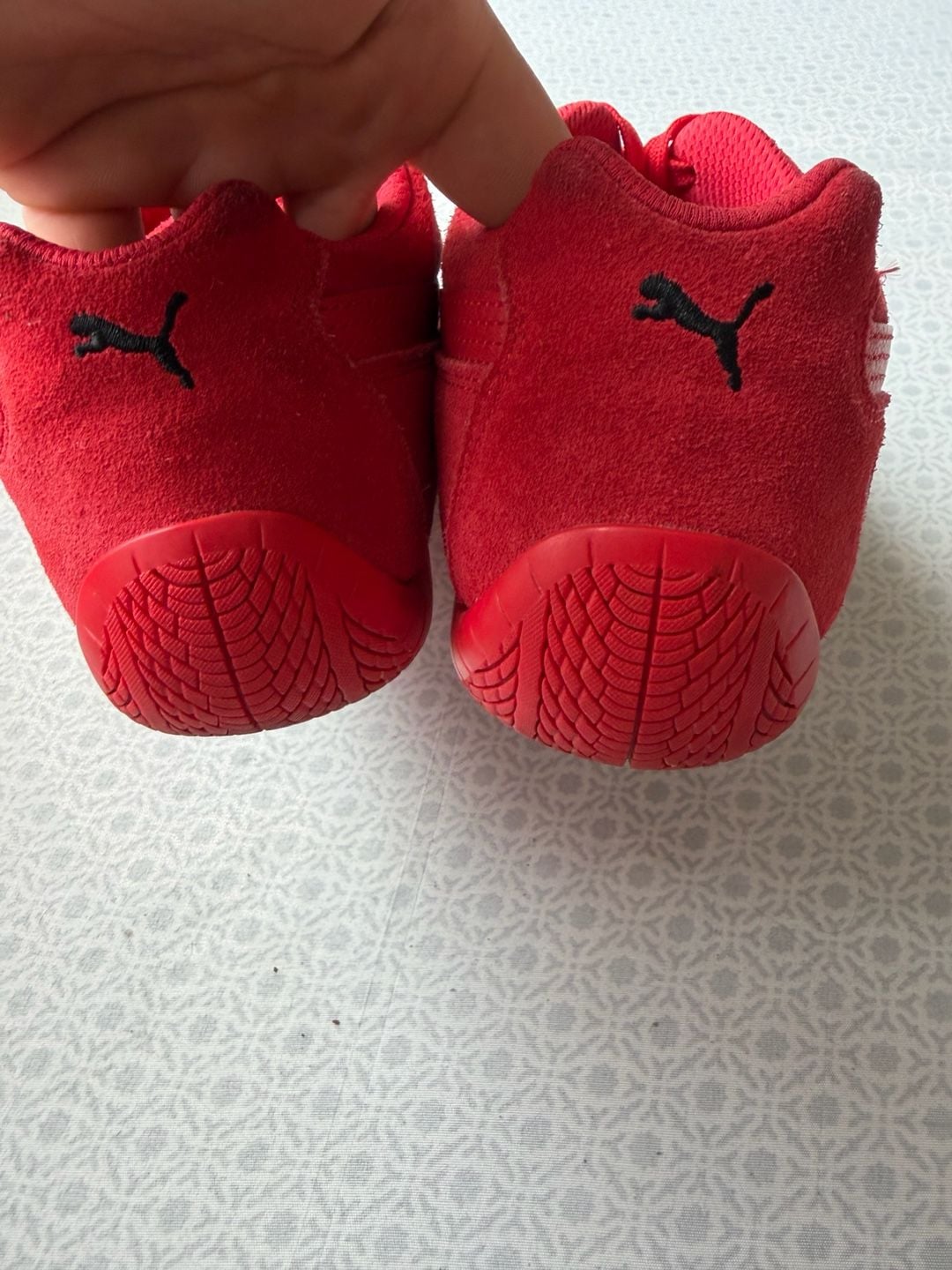Puma Scuderia Ferrari Speedcat Red Suede Sneakers 11