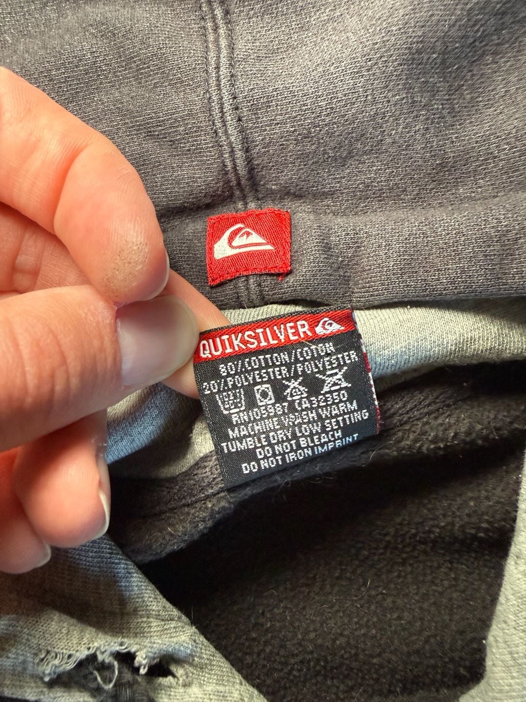 Quiksilver 2000s Graphic Pullover Hoodie 5