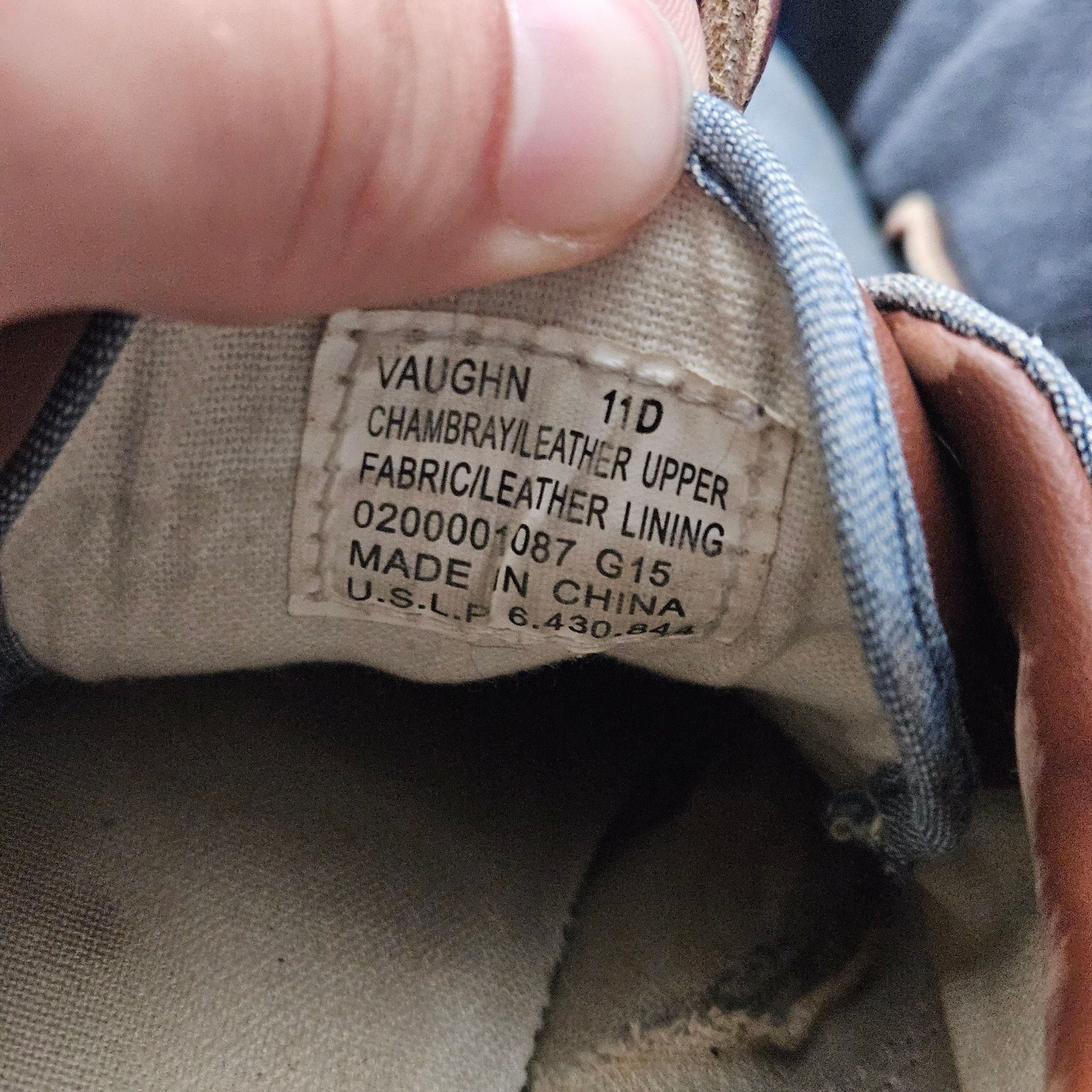 Polo Ralph Lauren Vaughn Denim Canvas Sneakers Blue Shoes 9