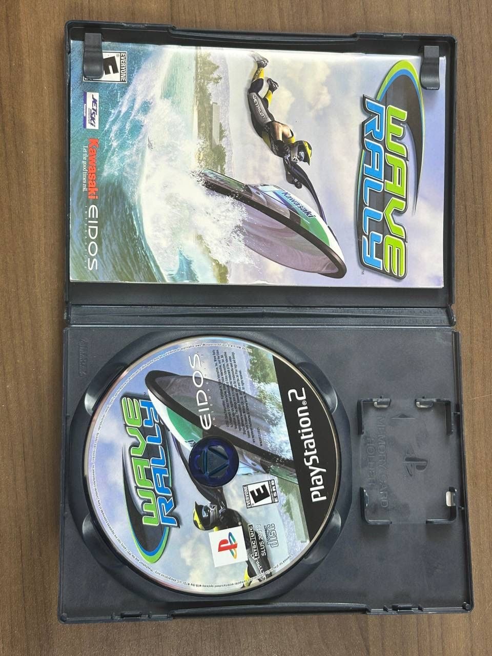 Wave Rally Sony PlayStation 2 PS2 2001 CIB Complete w/ Manual Disc Case 2