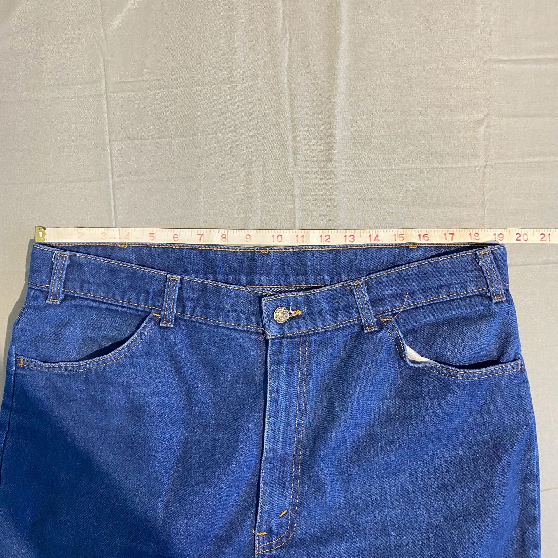 Levi's For Men Skosh More Comfort Jeans Size 44x36 Blue Denim Pants 6