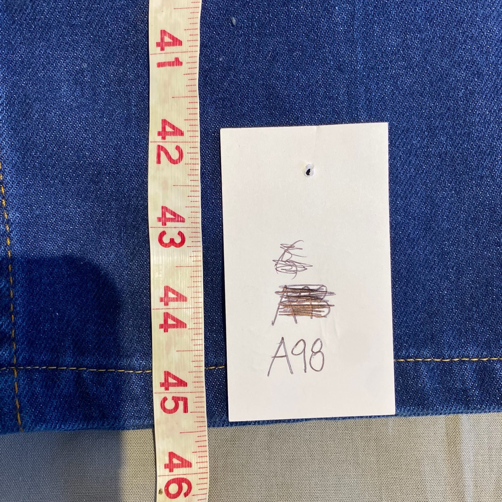 Levi's For Men Skosh More Comfort Jeans Size 44x36 Blue Denim Pants 7