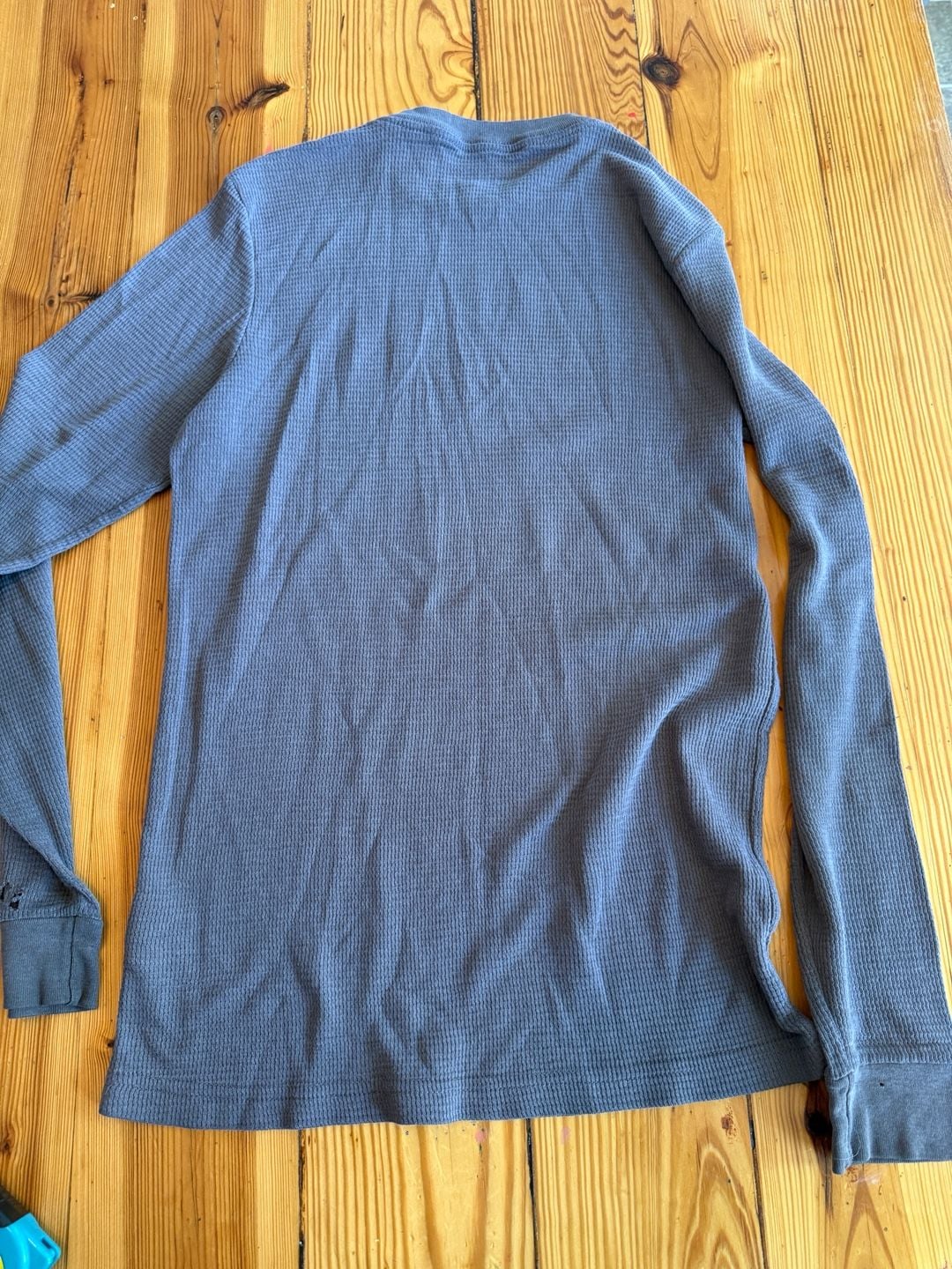 Chevrolet 57 Truck Thermal Long Sleeve Shirt Grey 4