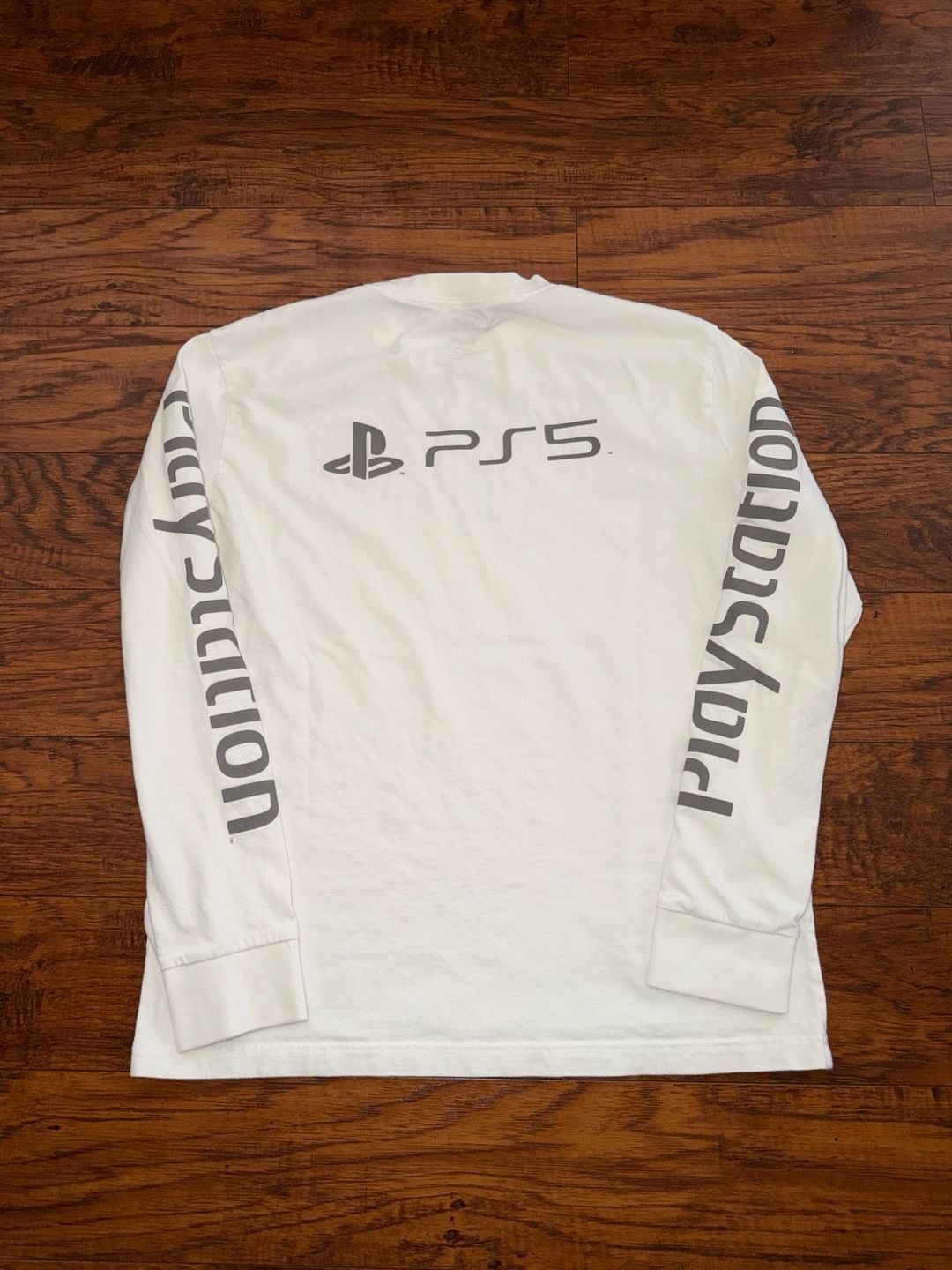 PlayStation DualSense Controller Long Sleeve T-Shirt White 8