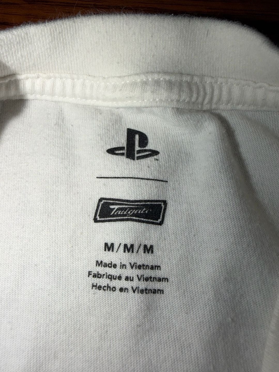 PlayStation DualSense Controller Long Sleeve T-Shirt White 9