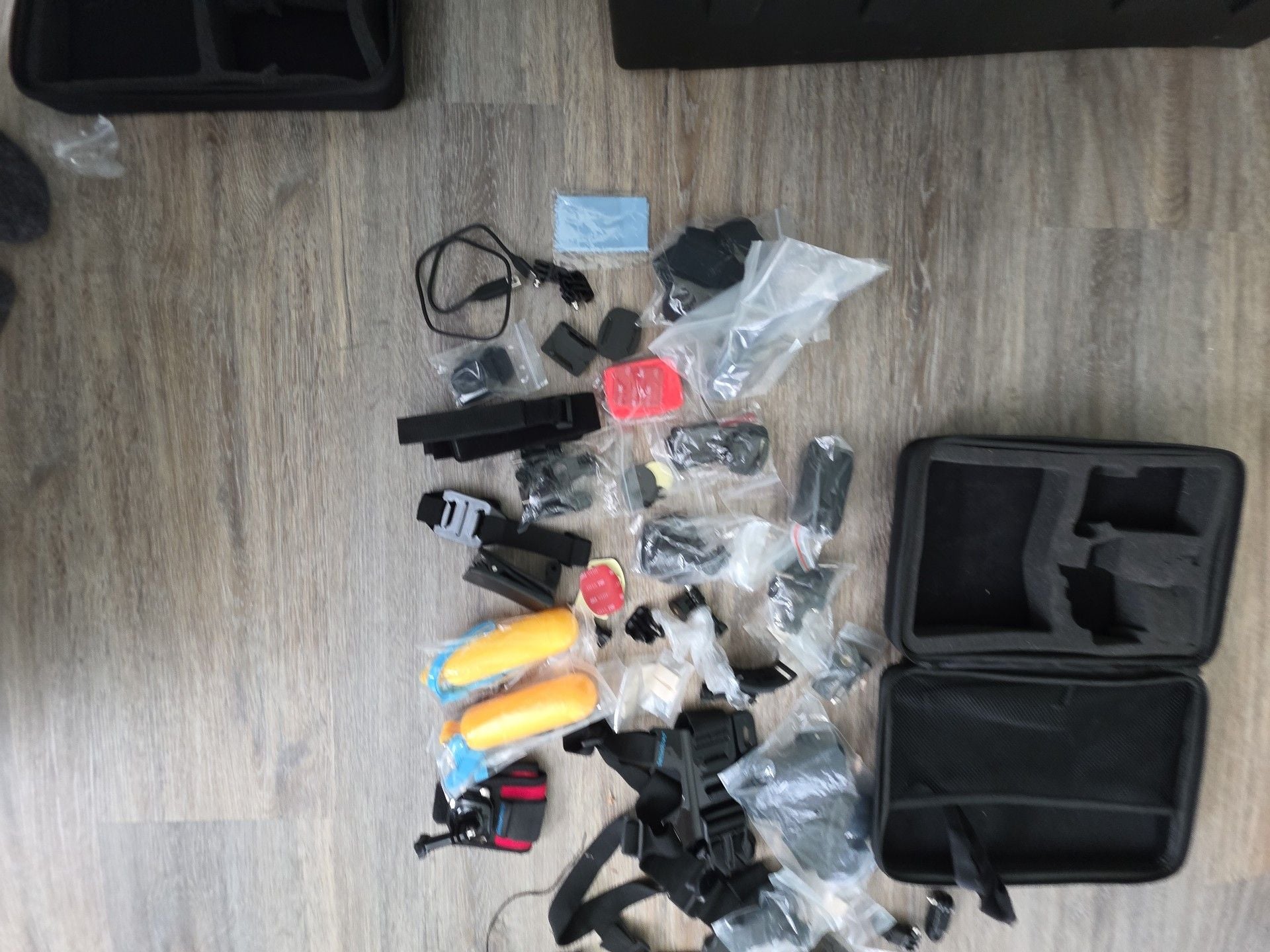 SmilePowo Action Camera Accessory Kit with EVA Case 2