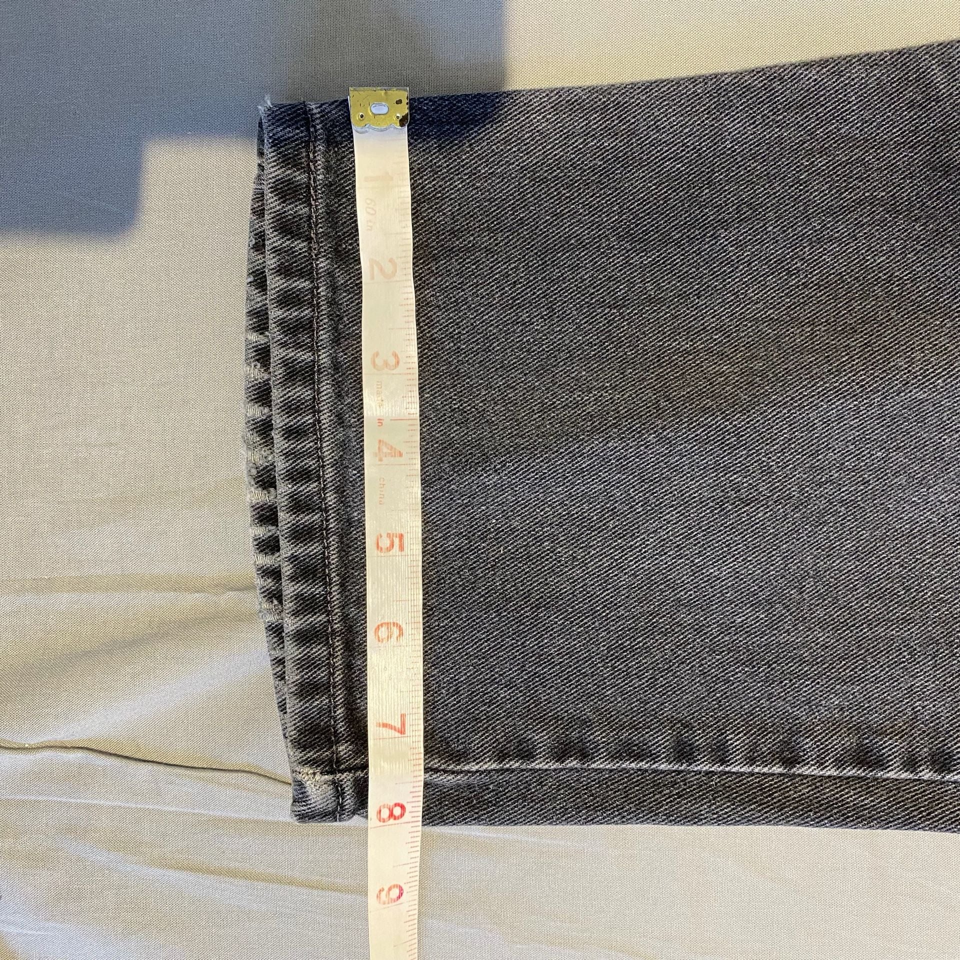 Levi's 550 Relaxed Fit Size W36 L36 Black Denim Jeans 7