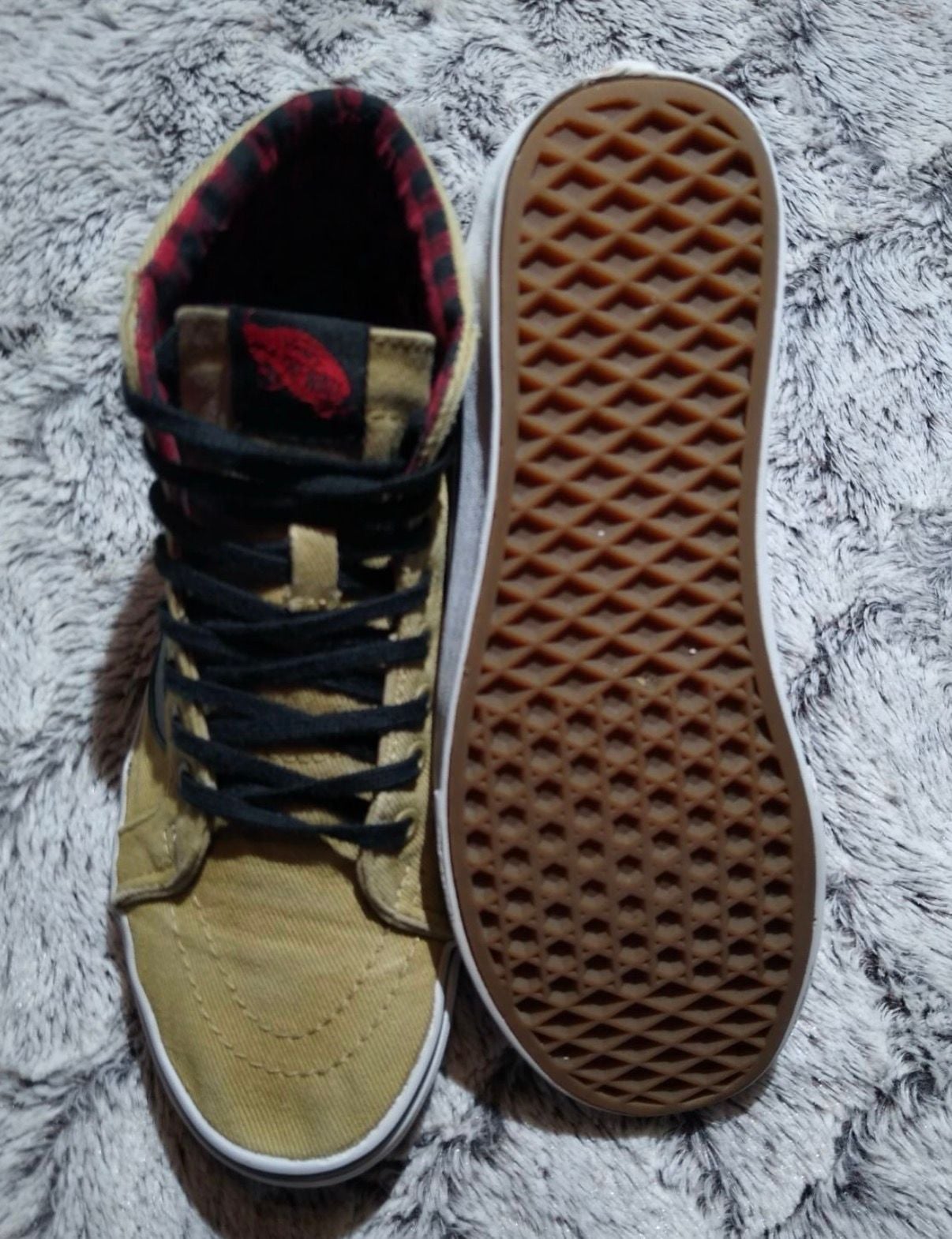 Vans Sk8-Hi Reissue Twill Cornstalk Black 3