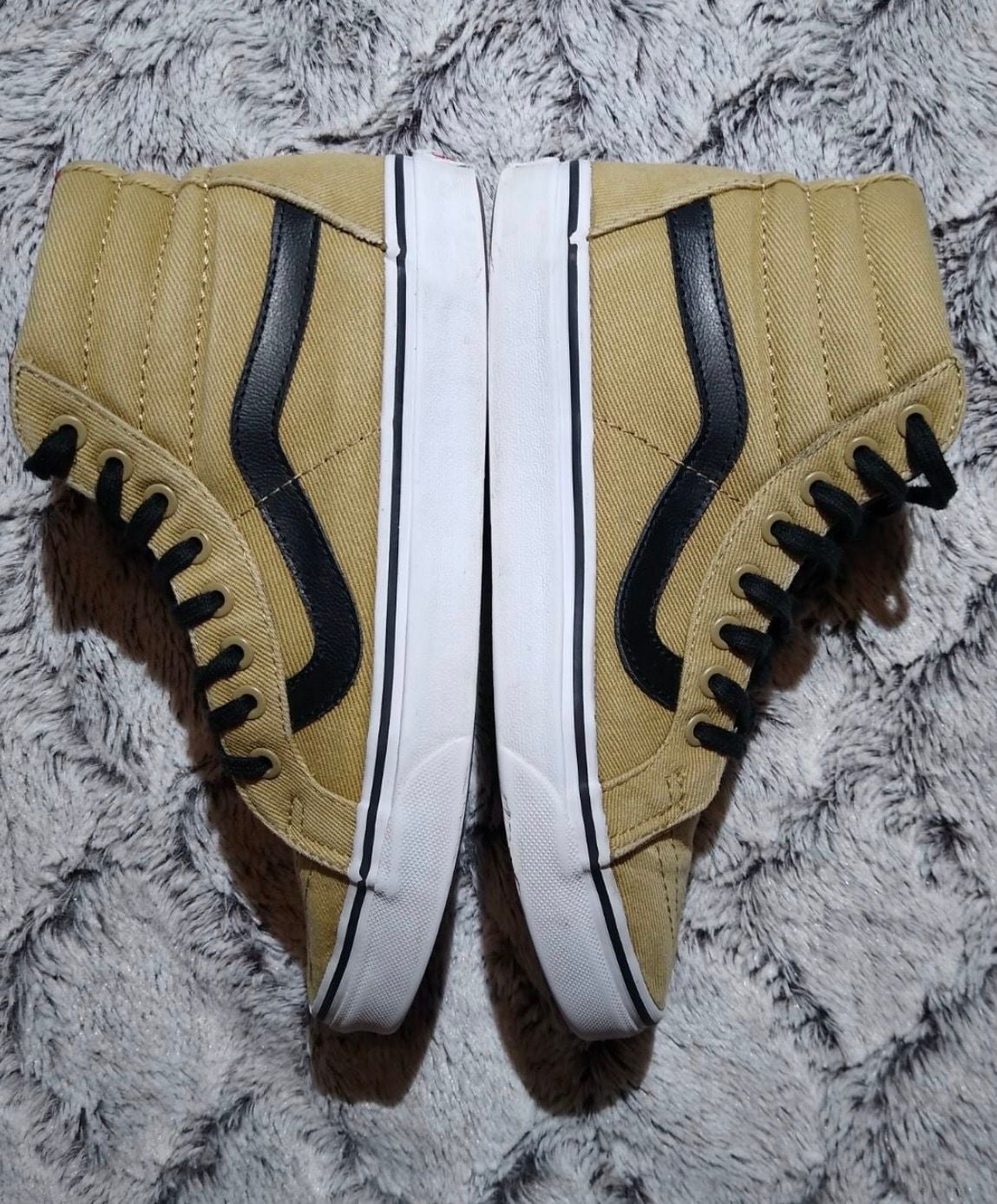 Vans Sk8-Hi Reissue Twill Cornstalk Black 5