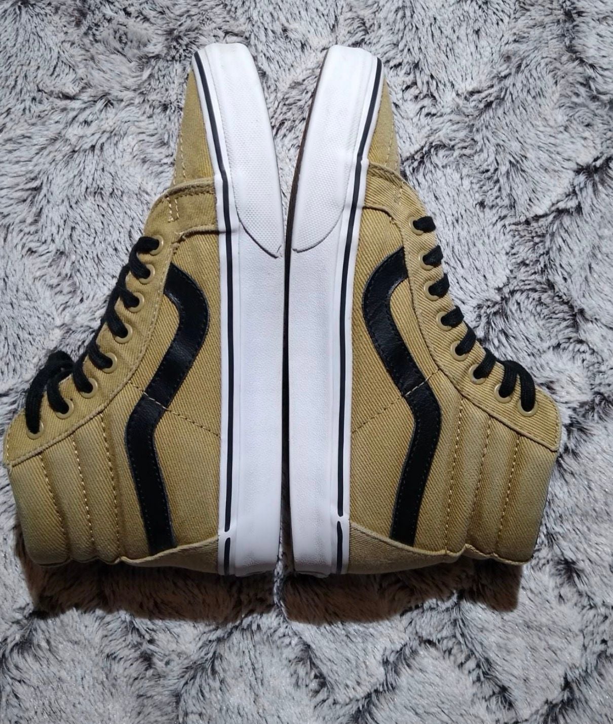 Vans Sk8-Hi Reissue Twill Cornstalk Black 6