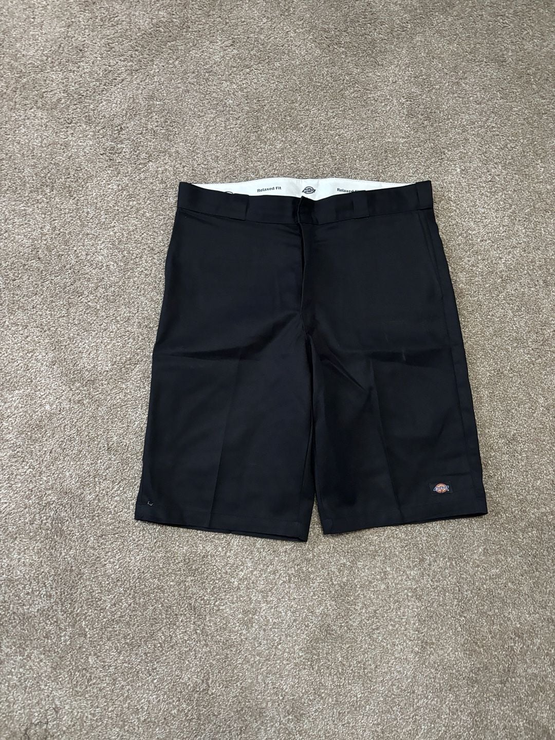 Early 2000s Dickies Relaxed Fit Shorts Size 38 Black Workwear 2