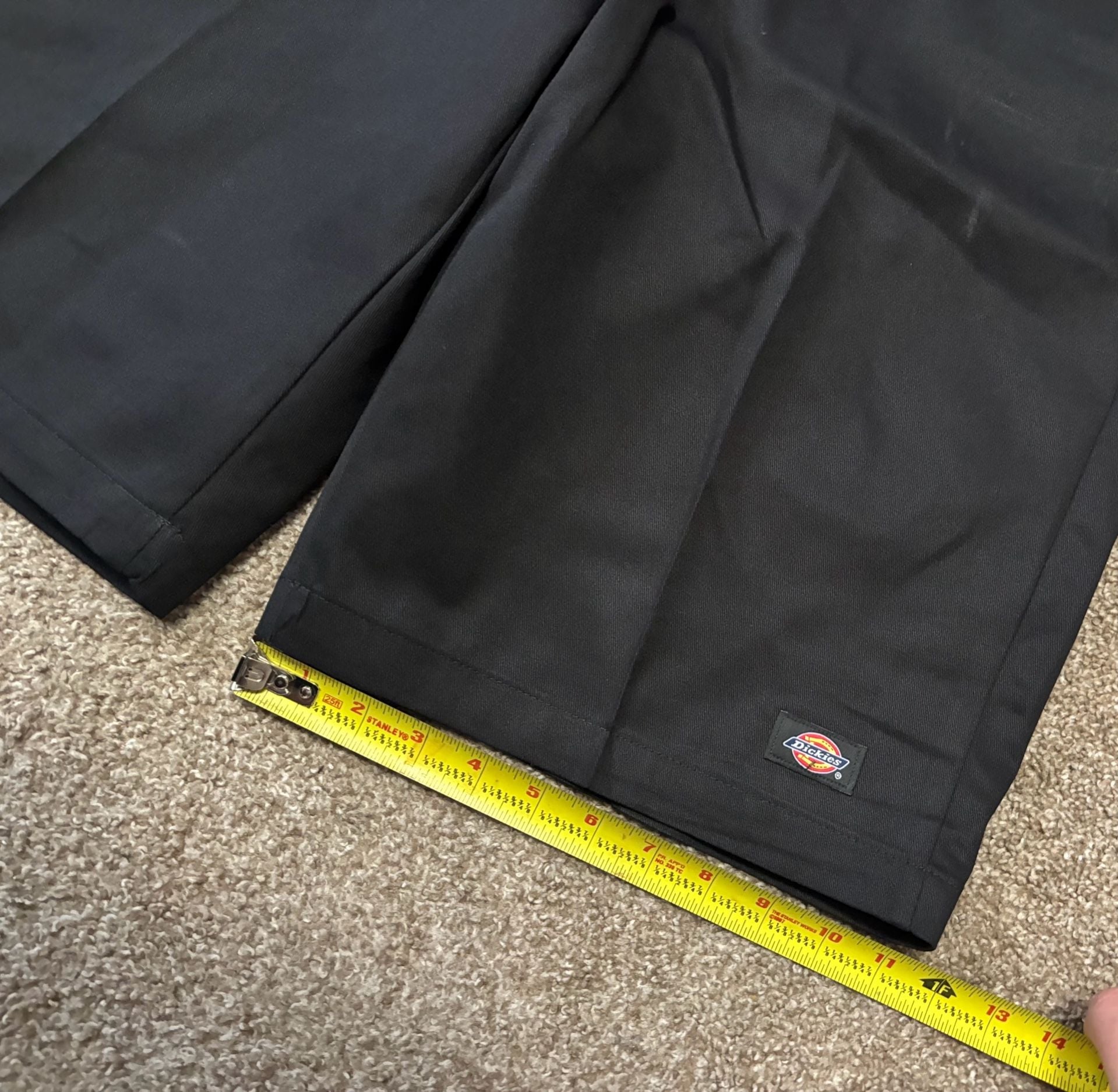 Early 2000s Dickies Relaxed Fit Shorts Size 38 Black Workwear 4