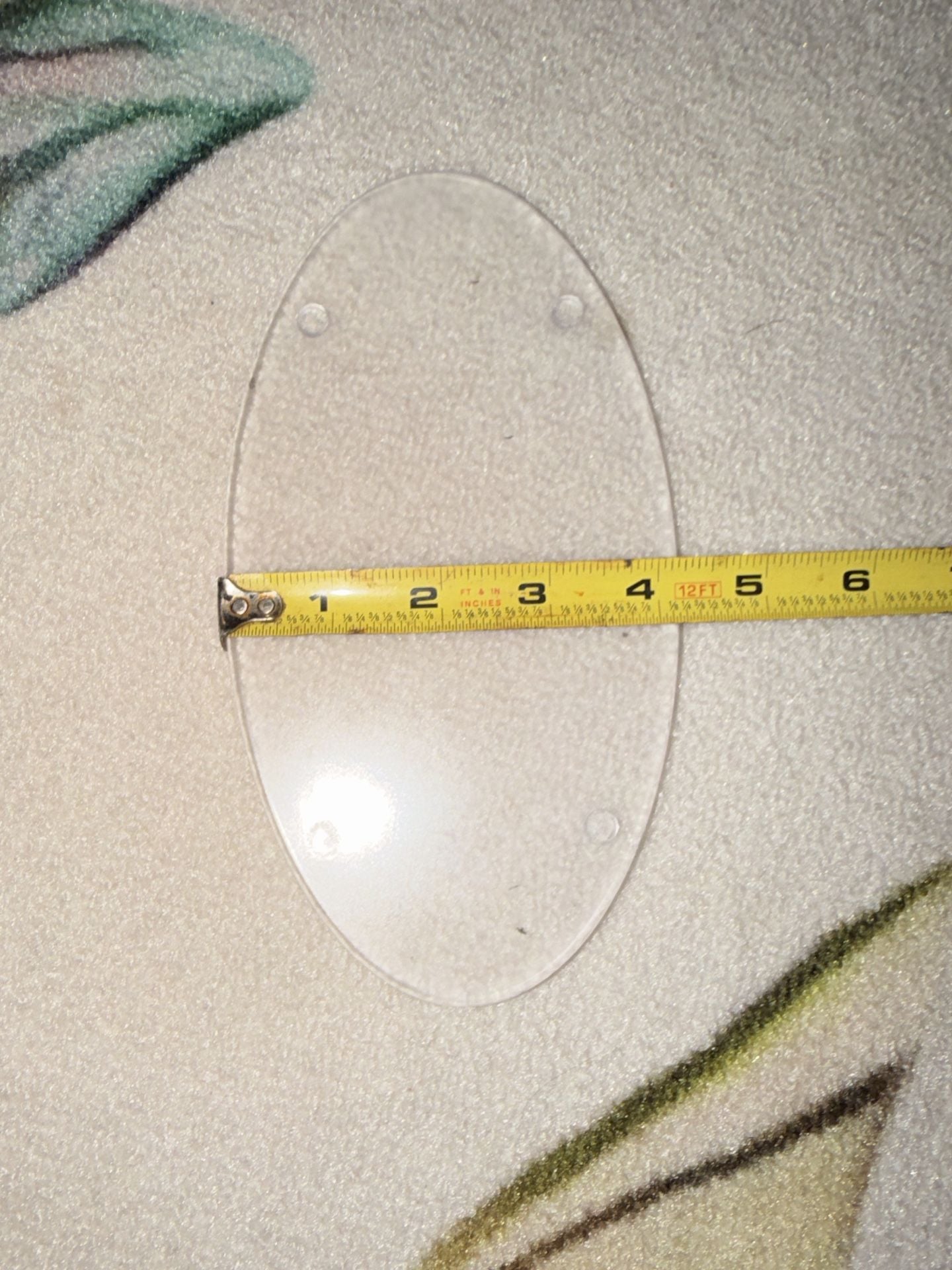 Clear Acrylic Oval Shower Soap Dish Tray Set of 10 3