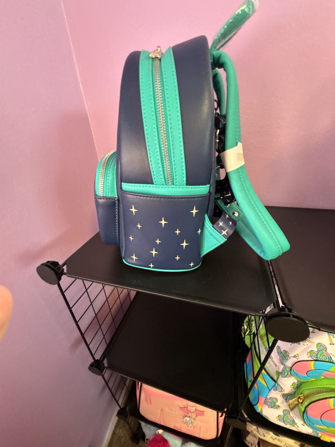 Loungefly Disney Parks Vacation Club Member Mini Backpack New With Tag 8