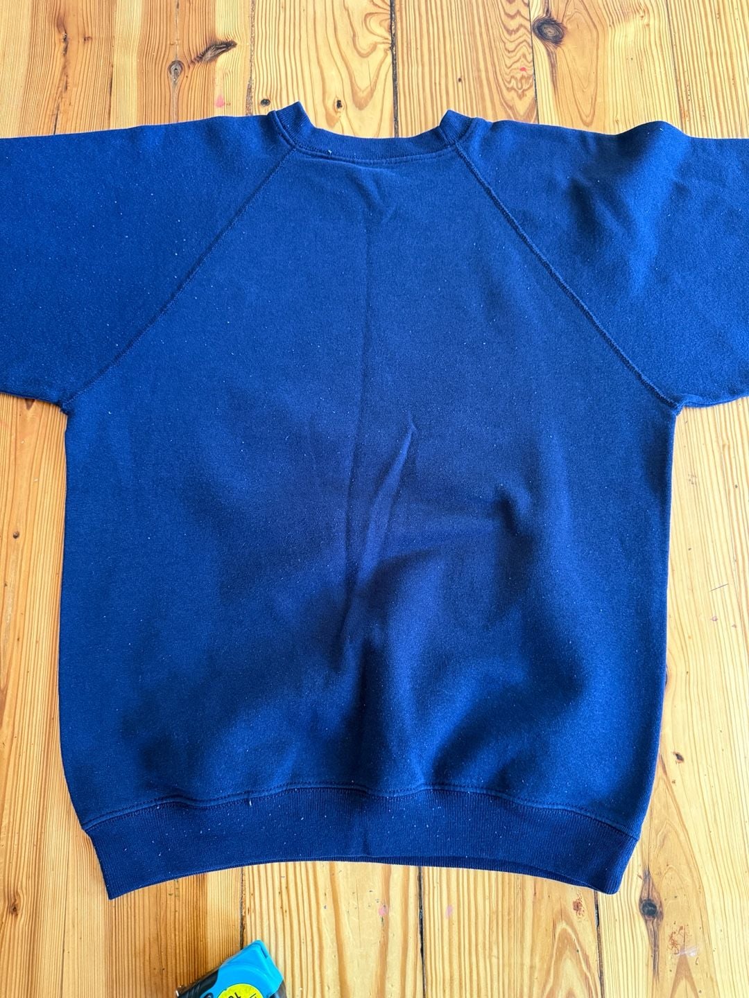 Soffe Sweats NAVY Crewneck Sweatshirt Size M Blue USA Vintage 5