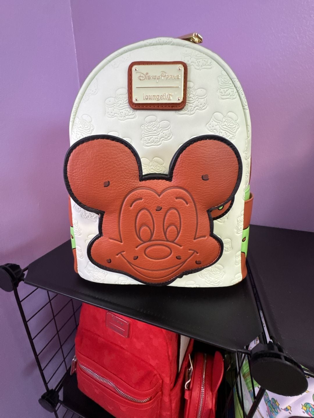 Disney Parks Loungefly Mickey Mouse Ice Cream Sandwich Mini Backpack Mint Chip 2