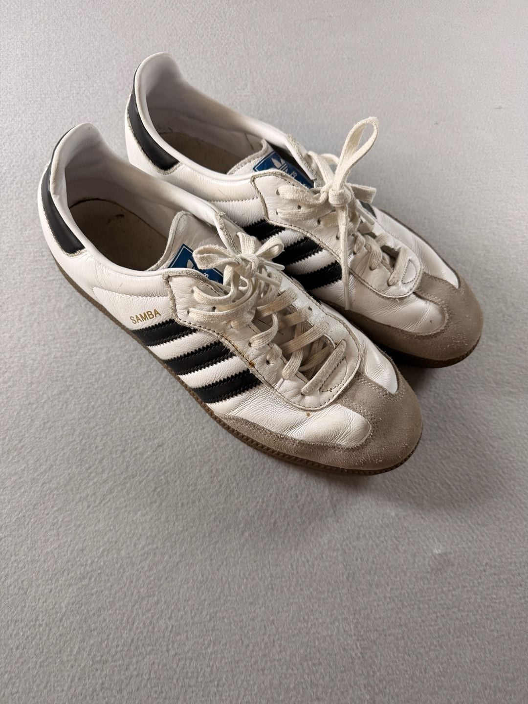 Adidas Samba OG Size 12 Cloud White Core Black Gum 3