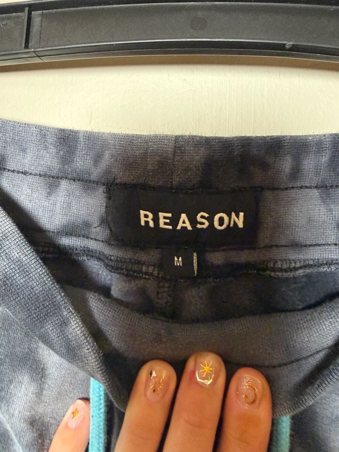 Reason Brand Cash Money Embroidered Tie Dye Jogger Sweatpants Size M 4
