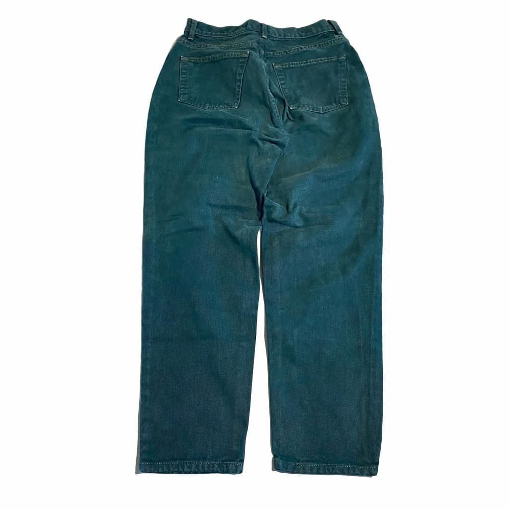 Gap Jeans Size 10 Green Cotton Vintage 90s Made In USA 2